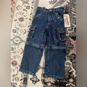 Vintage Carters boys zip off leg pants size 5 with tags on never worn